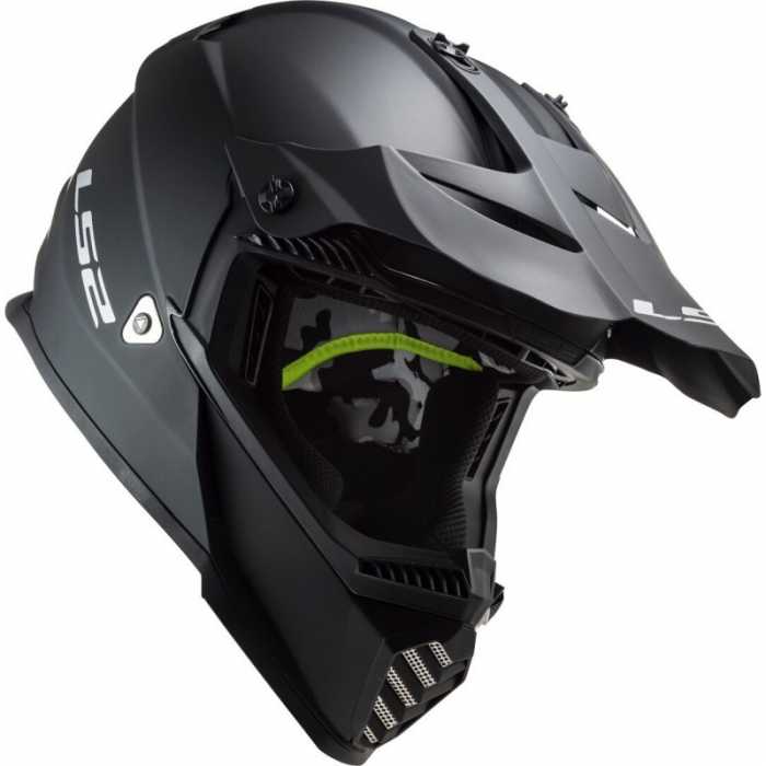 Casco MX437 Fast Evo Nero Opaco