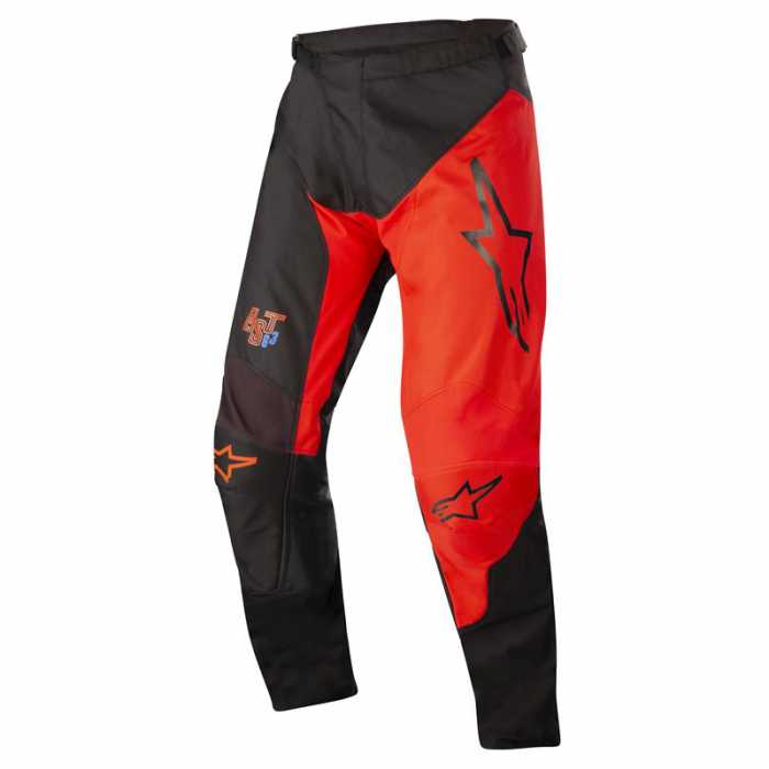 Pant Racer Supermatic Black Red