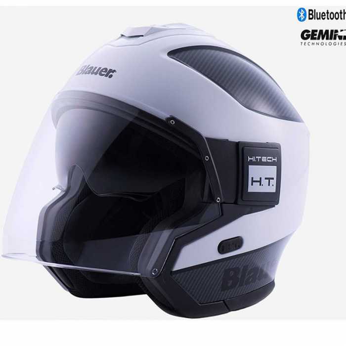 Casco Solo BTR Bianco Lucido