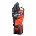 Guanto Carbon 4 Long Nero Rosso Fluo Bianco