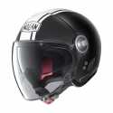 Casco N21 Visor Dolce Vita Nero opaco Oro