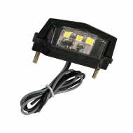 Luce Targa 4 Led SMD Bianca