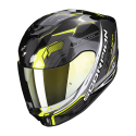 Casco Exo 391 Haut Nero Grigio Giallo