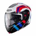 Casco Horus X Road Bianco Rosso Blu