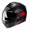 Casco I100 Beis MC1SF Nero Opaco Rosso