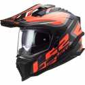 Casco MX701 Explorer Alter 06 Nero Arancio