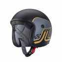 Casco Freeride Trophy Nero Grigio Oro