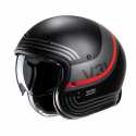 Casco V31 Byron MC1SF Nero Rosso