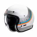 Casco V31 Byron MC27 Bianco Grigio Arancio