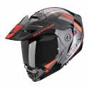 Casco ADX-2 Galane Nero Grigio Rosso