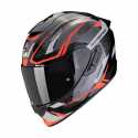 Casco Exo-1400 Evo 2 Accord Grigio Rosso