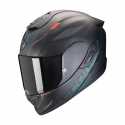 Casco Exo-1400 Evo 2 Luma Nero Opaco Verde