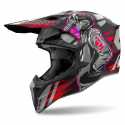 Casco Wraaap 06 Cyber Rosso Opaco