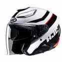 Casco F31Naby MC1Nero Bianco Rosso