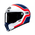 Casco V10 Grape Bianco Rosso Blu MC21