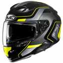 Casco F71Arcan Grigio Giallo MC3H