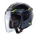 Casco Flyon II Boss Grigio Giallo Opaco