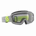 Maschera Split OTG Grigio Giallo Lente Trasparente