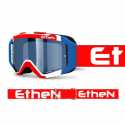 Maschera Ethen 05R Rosso Blue Lente Blu