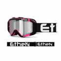 Maschera Ethen 05R Nero Fuxia Lente Specchio