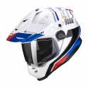 Casco ADF-9000 Air Desert Bianco Blu Rosso