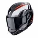 Casco Exo Tech Evo Furio Nero Bianco Rosso