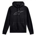 Felpa Alpinestar Ageless Hoodie V3 Nero Grigio