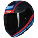 Casco X-1005 06 Ultra Carbon Gran Tour Carbonio Blu Rosso