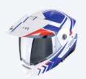 Casco ADX-2 Lewis Bianco Blu Rosso