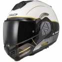 Casco Advant Iron FF906 Bianco Nero Oro