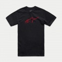 T-shirt Alpinestar Ageless Shadow Nero Rosso