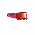 Maschera Alpinestars Vision 8 Corp Fuxia Lente Rossa