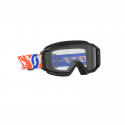 Maschera Scott Primal Youth Nero Lente Trasparente