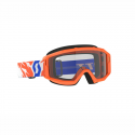 Maschera Scott Primal Youth Arancio Lente Trasparente