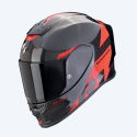 Casco Exo R1 Evo Carbon Air Rally Nero Rosso