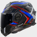 Casco FF901 Advant X Future II Carbonio Blu Bianco Rosso