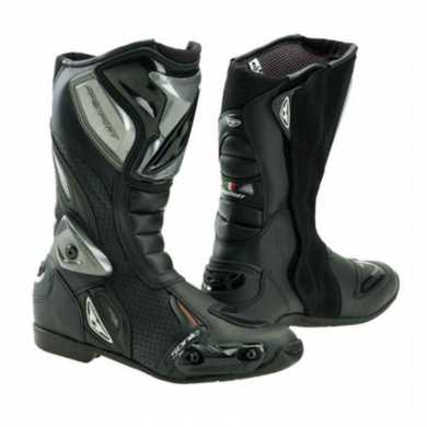 Stivali moto donna TCX S-TR1 nero bianco