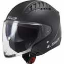 CASCO JET LS2 OF600 COPTER URBANE nero opaco alta visibilità moto